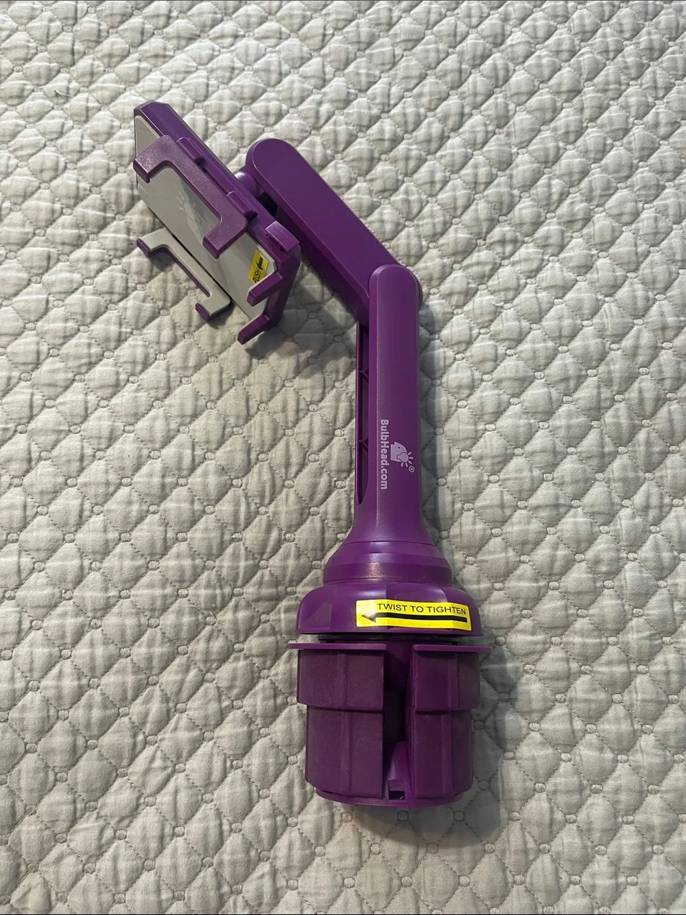 BulbHead Purple Phone Car Mount Holder